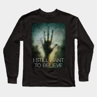 X Files 10 Black Long Sleeve T-Shirt